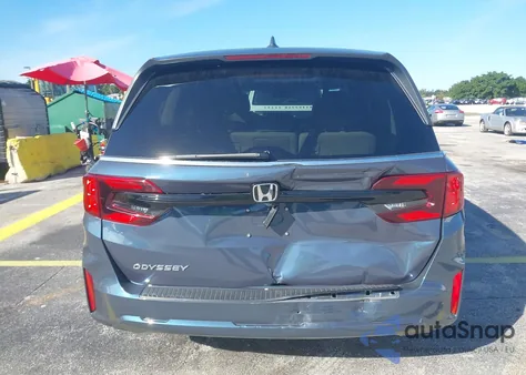 2025 Honda Odyssey Ex-L from USA, damaged, VIN 5FNRL6H67SB072232